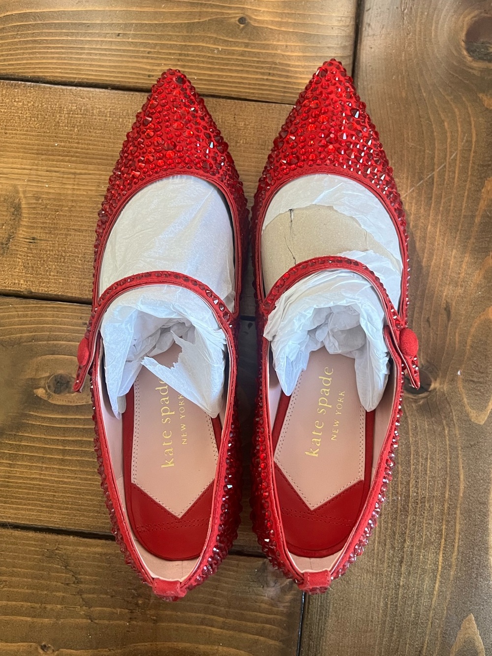 Kate Spade Jewelled Mary Jane’s